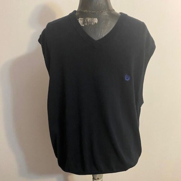 Chaps Navy Blue V-neck pullover vest, size XXL - Picture 1 of 3